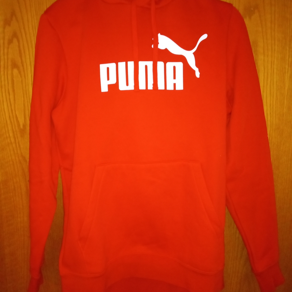 PUMA Men's Red Hoodie - Picture 2 of 8
